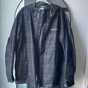 Columbia Men's Charcoal Raincoat